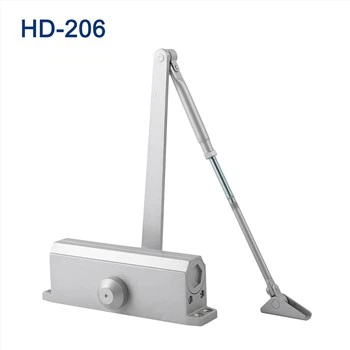 Fermeture de porte résidentielle robuste en aluminium
